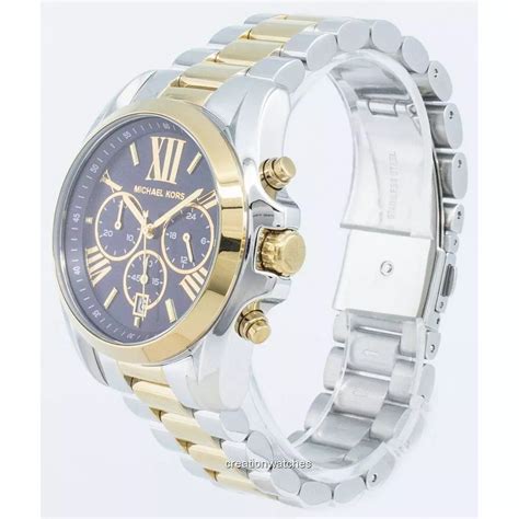 michael kors two tone bradshaw mk5976 waterproof|2 tone bradshaw watch.